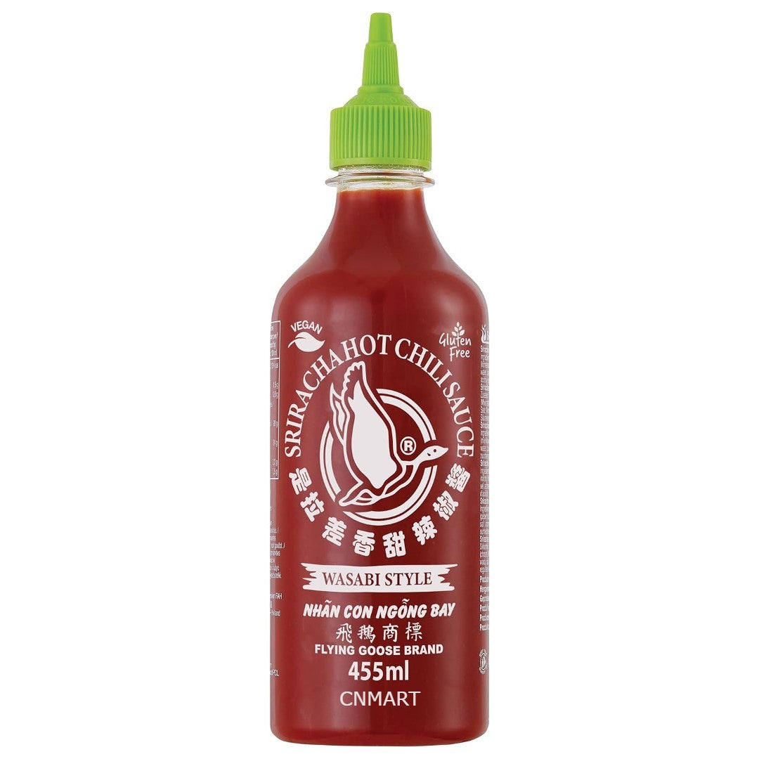 Flying Goose Wasabi Sriracha Thai Hot Chilli Sauce 455ml