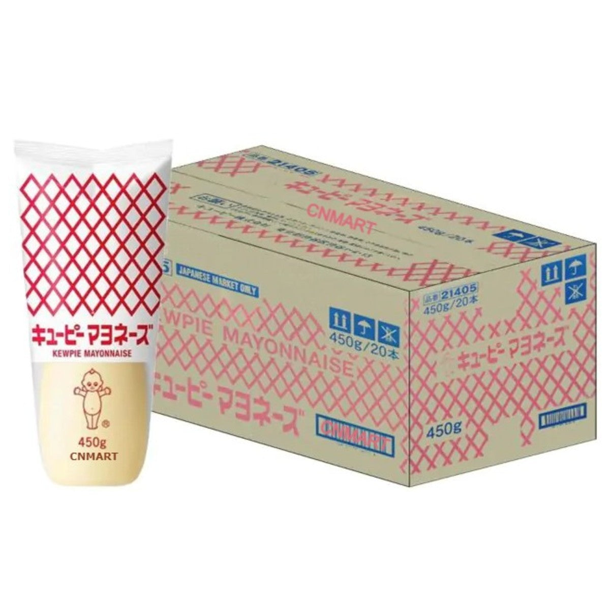Kewpie Mayonnaise 450g – Rich Umami Japanese Mayo for Sandwiches, Snacks and Asian Cooking