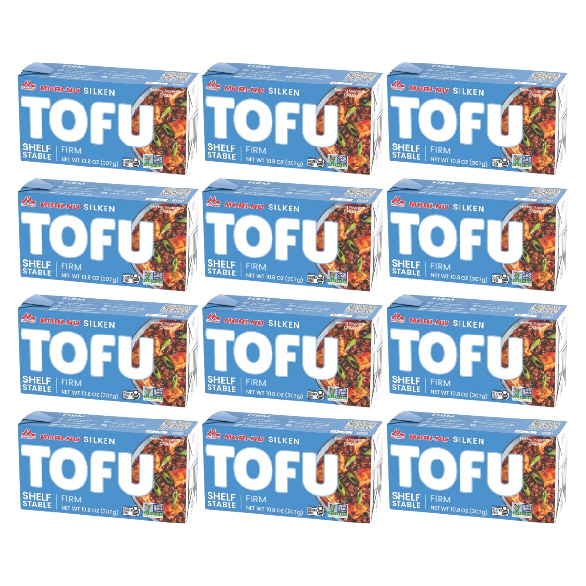 BBD:27.04.2026, Morinaga Mori-nu Silken Firm Tofu 307g (Pack of 12)