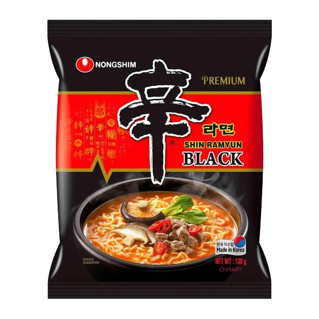 Nongshim Premium Shin Ramyun Black Instant Noodle Ramen 130g