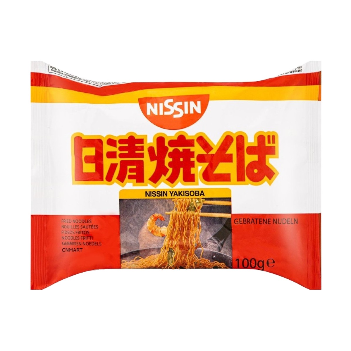 Nissin Demae Ramen Yakisoba Flavour Instant Noodles 100g