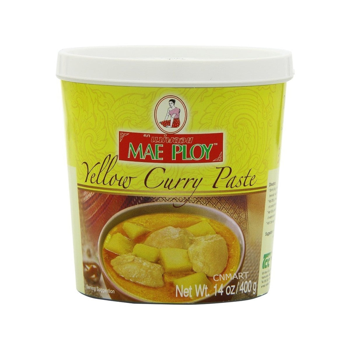 Mae Ploy Thai Yellow Curry Paste Halal 400g