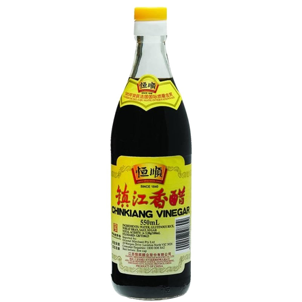 Hengshun Chinkiang Black Rice Vinegar 550ml