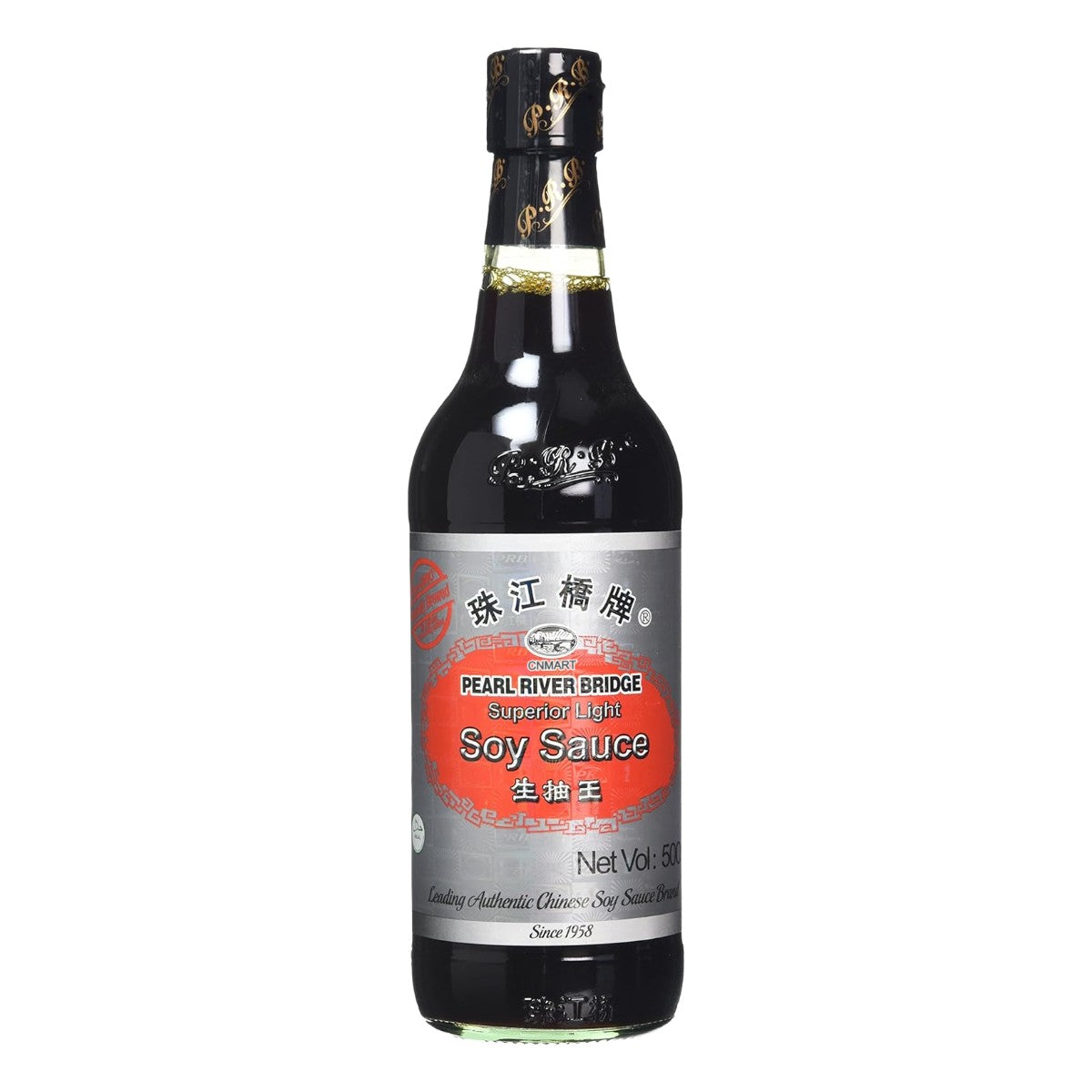 BBD: 17.06.2026, Pearl River Bridge Light Soy Sauce 500ml