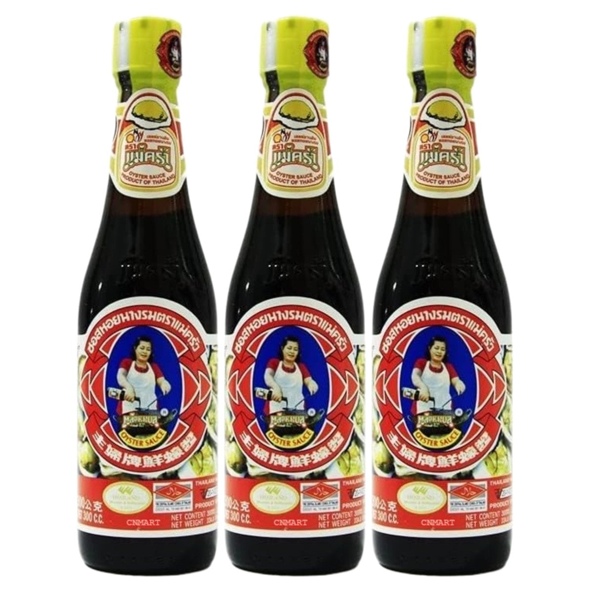 Maekrua Oyster Sauce 600ml (Pack of 3)