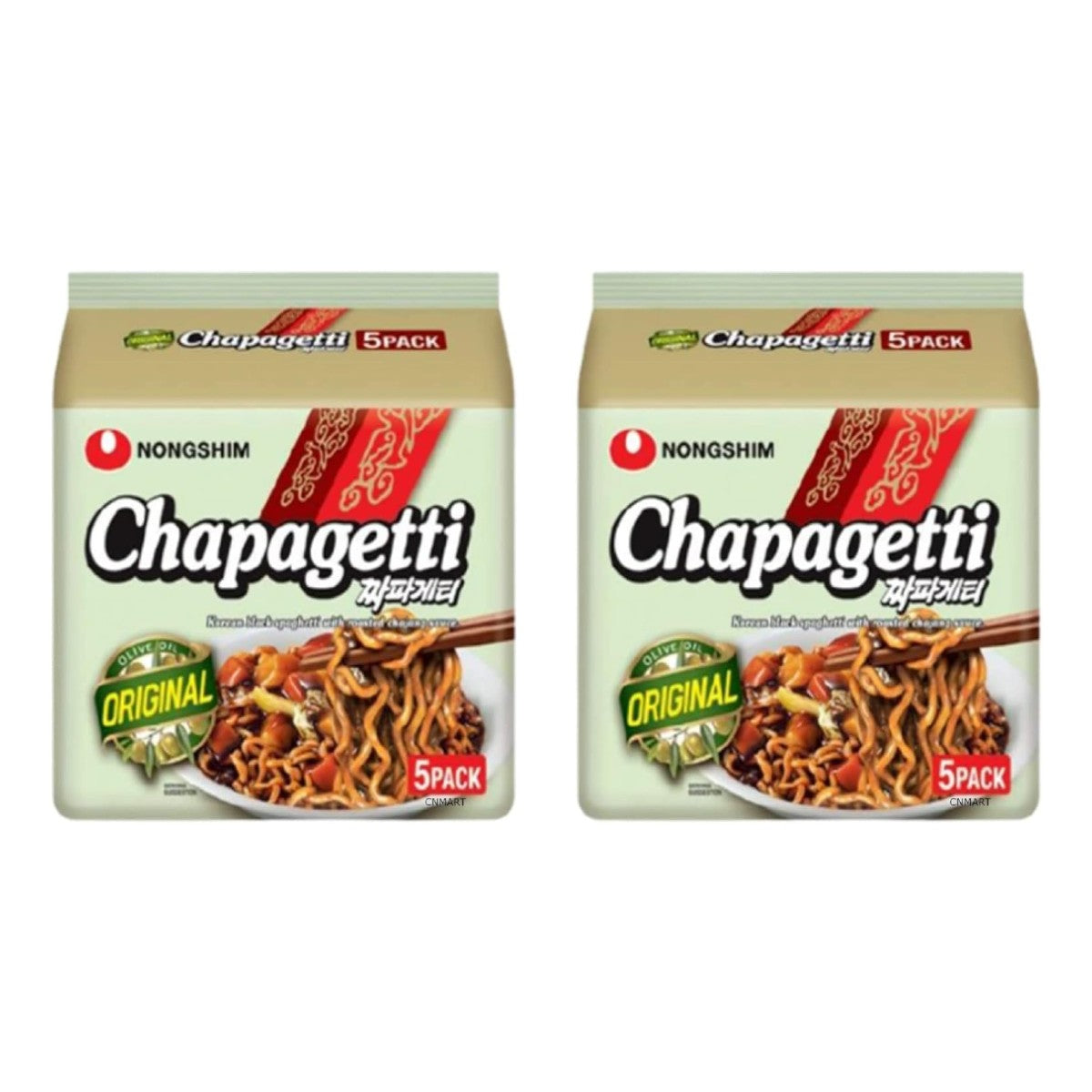 Nongshim Chapagetti Chajang Instant Noodle 140g (Pack of 10)