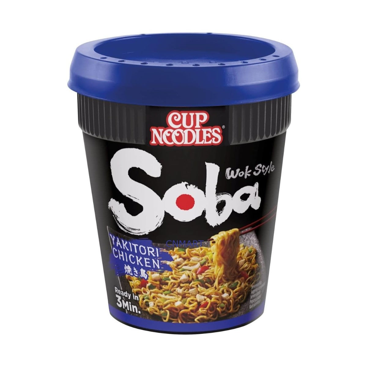 Nissin Soba Cup Noodles Yakitori Chicken Flavour Wok Style 89g