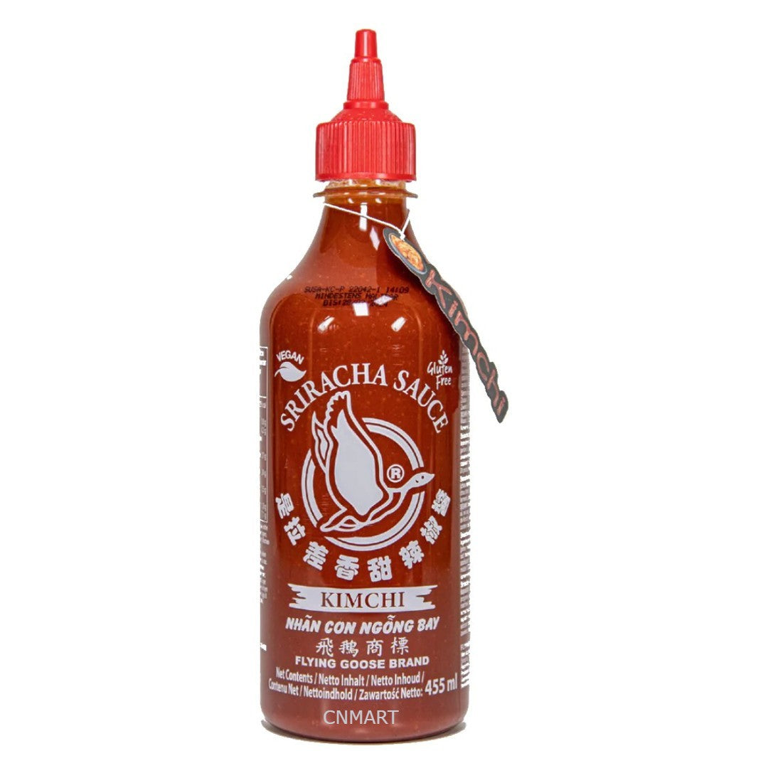 Flying Goose Kimchi Flavour Sriracha Thai Hot Chilli Sauce 455ml