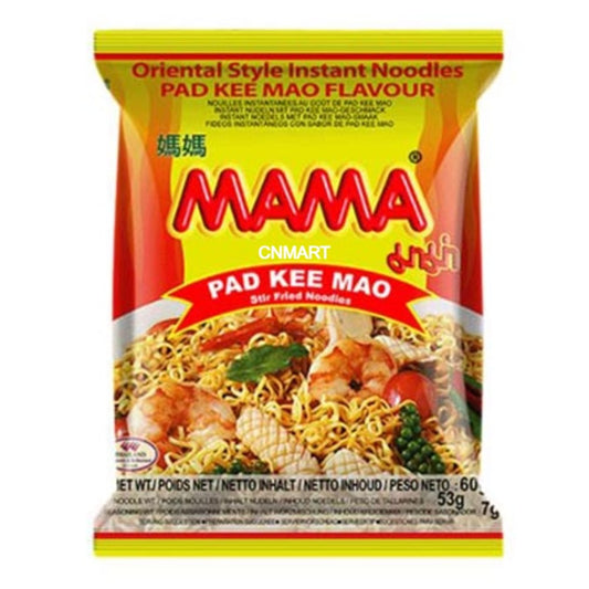 Mama Pad Kee Mao Flavour Oriental Style Instant Noodles 60g