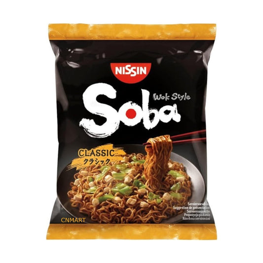 Nissin Soba Fried Instant Noodles Wok Style Classic Flavour 109g