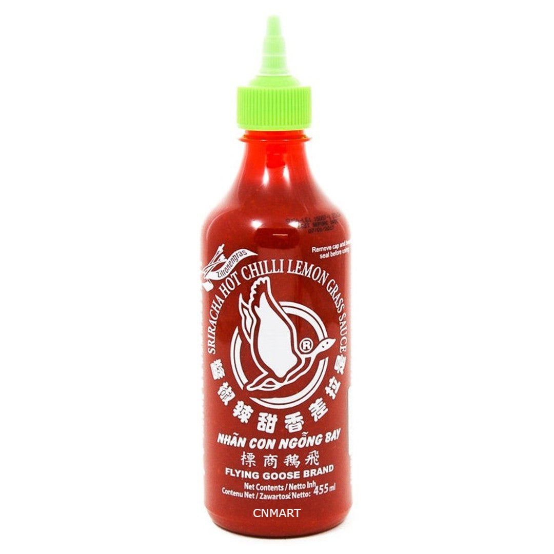Flying Goose Lemongrass Sriracha Thai Hot Chilli Sauce 455ml
