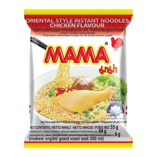 Mama Chicken Flavour Oriental Style Instant Noodles 55g
