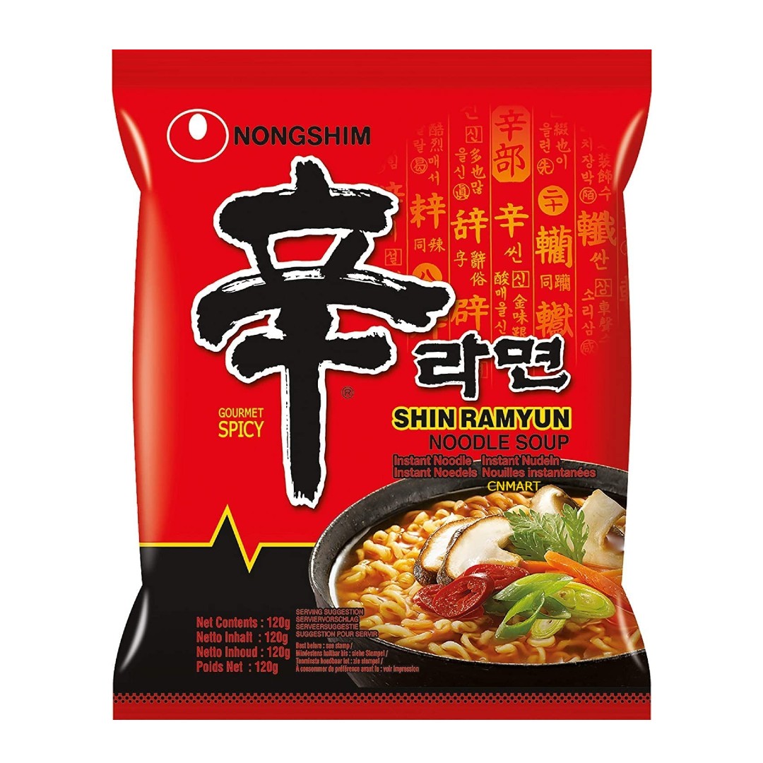 Nongshim Shin Ramyun Instant Noodle Ramen 120g