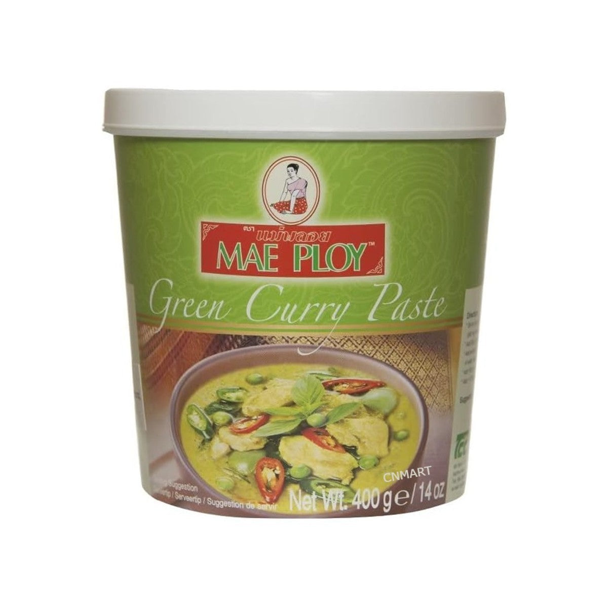 Mae Ploy Thai Green Curry Paste Halal 400g