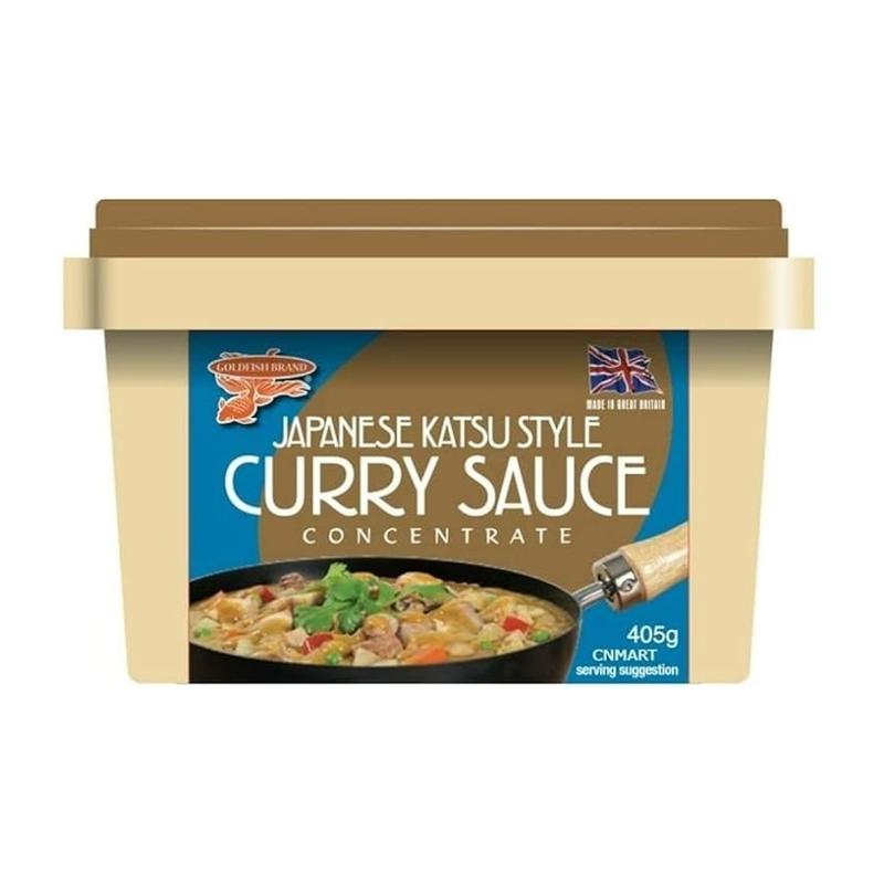 Goldfish Japanese Katsu Style Curry Sauce Paste Concentrate 405g