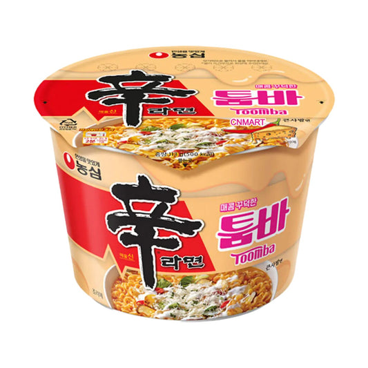 Nongshim Spicy & Creamy Toomba Flavour Stir Fry Instant Noodle Bowl 113g