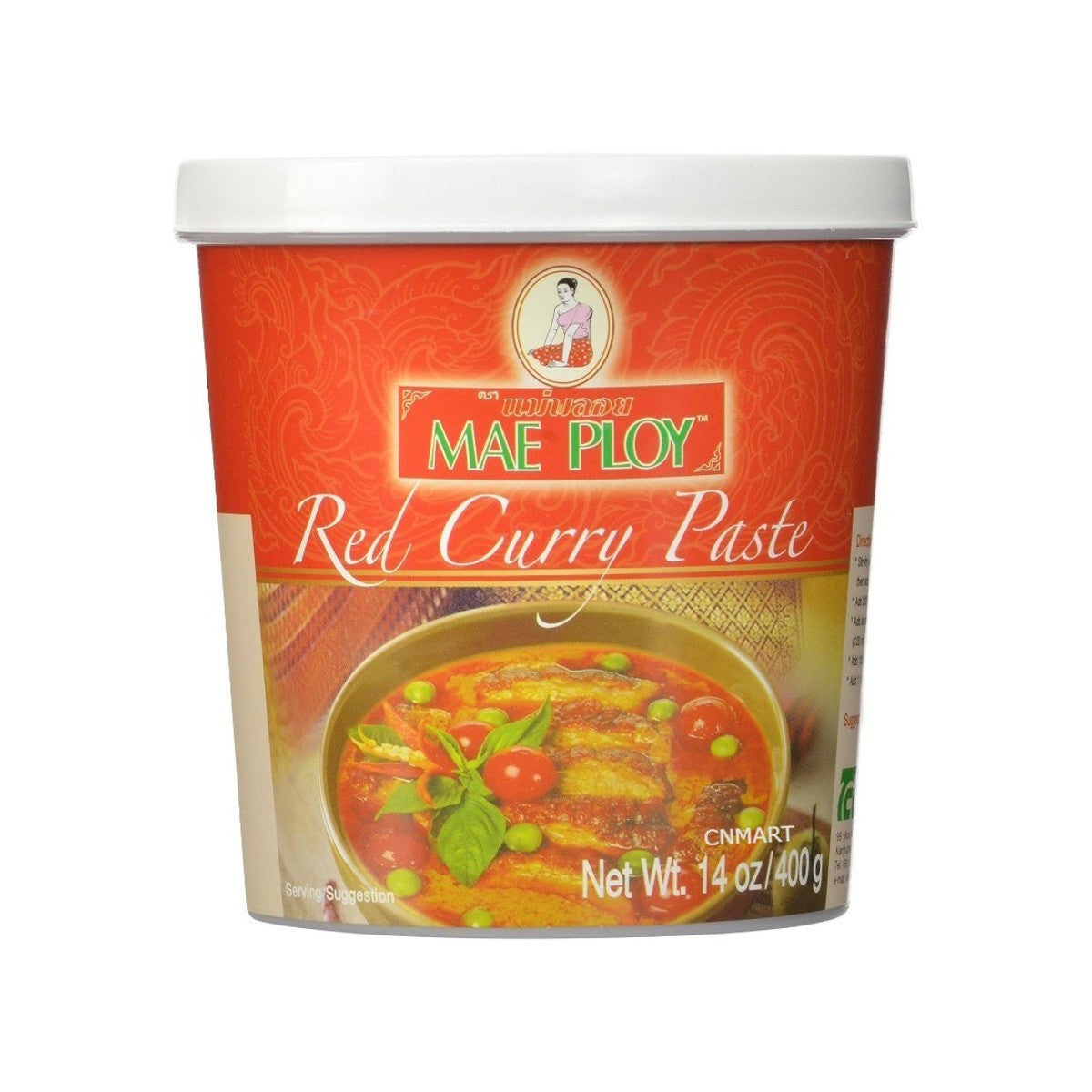 Mae Ploy Thai Red Curry Paste Halal 400g