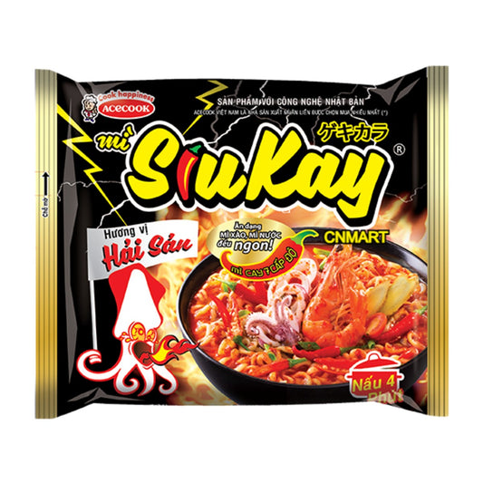 BBD: 25.02.2026, Acecook SIUKAY Instant Noodle with Seafood Flavour 127g
