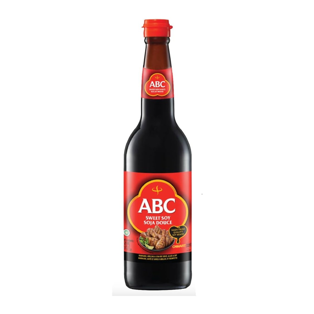 BBD:25.10.25, ABC Sweet Soy Sauce Indonesian Kecap Manis BBQ & Cooking Halal 620ml