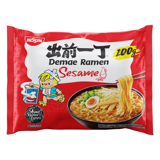 Nissin Demae Ramen Sesame Oil Flavour Instant Noodles 100g