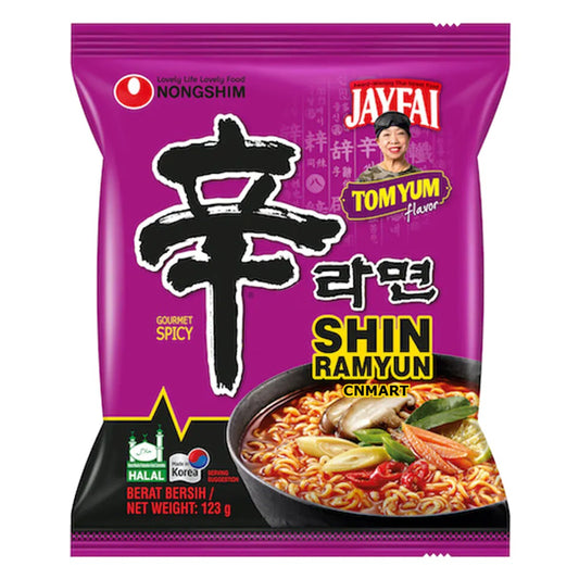 Nongshim Shin Ramyun Tom Yum Flavour Instant Ramen Noodle 123g