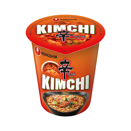 Nongshim Kimchi Shin Ramyun Cup Instant Noodle Ramen Soup 75g