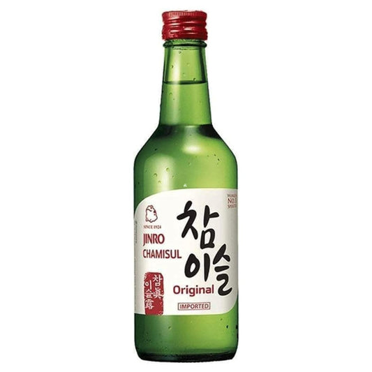 Jinro Chamisul Soju – Original 350ml (20.1% Vol)
