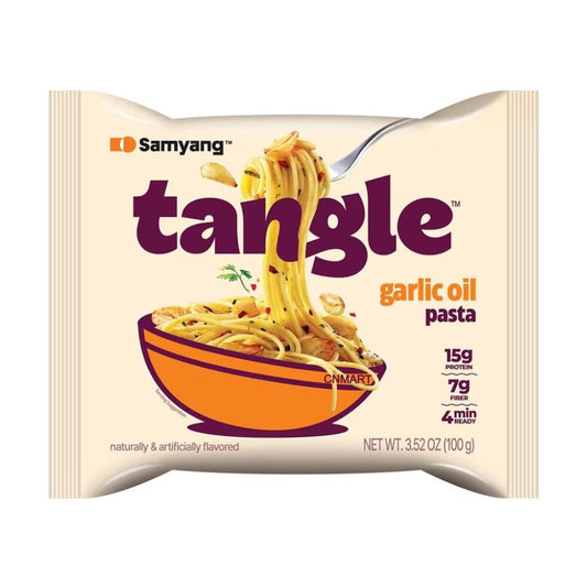 Samyang Tangle Pasta with Garlic & Oil Sauce 100g