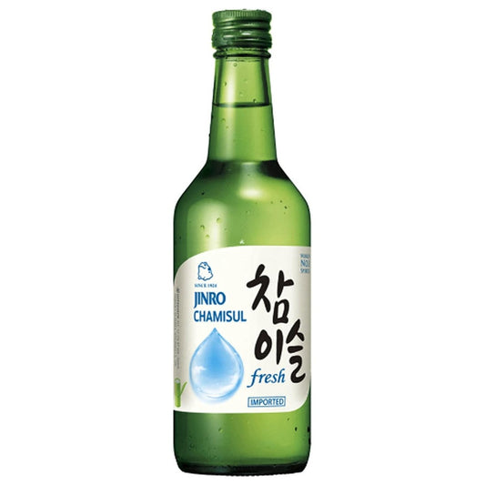 Jinro Chamisul Soju – Fresh 350ml (16.5% Vol)