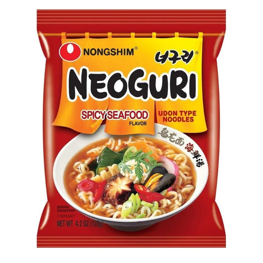 Nongshim Neoguri Ramyun Seafood & Spicy Instant Noodle Ramen 120g