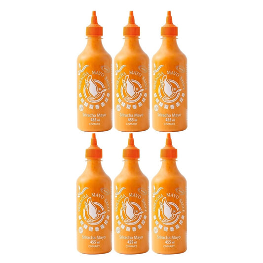 BBD:28.11.25, Flying Goose Sriracha Sauce Mayo Flavour 455ml (Pack of 6)
