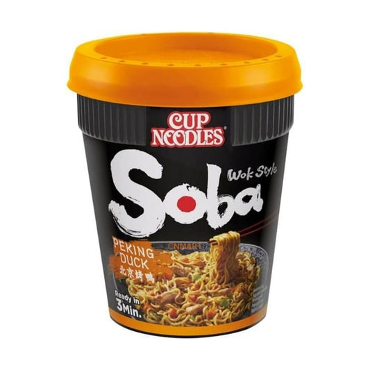 Nissin Soba Cup Noodles Duck Flavour Wok Style 87g