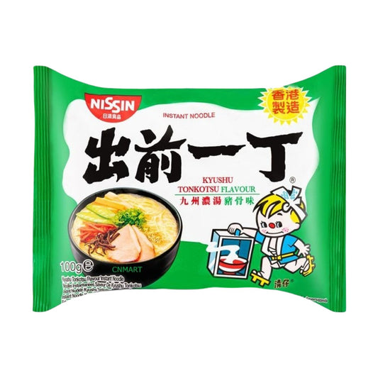 Nissin Demae RamenKyushu Tonkotsu Flavour Instant Noodles 100g